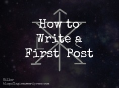 how-to-write-a-first-post